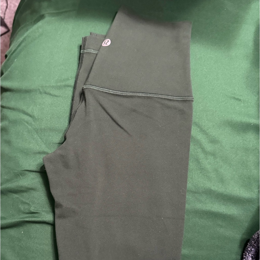 NWOT Lululemon Align Size 0 Green Leggings 23”